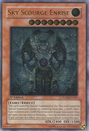 Sky Scourge Enrise [FOTB-EN021] Ultimate Rare - Trinity Hobby