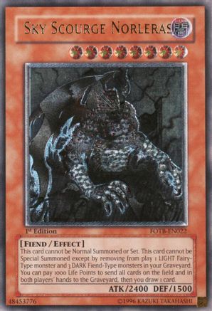 Sky Scourge Norleras [FOTB-EN022] Ultimate Rare - Trinity Hobby