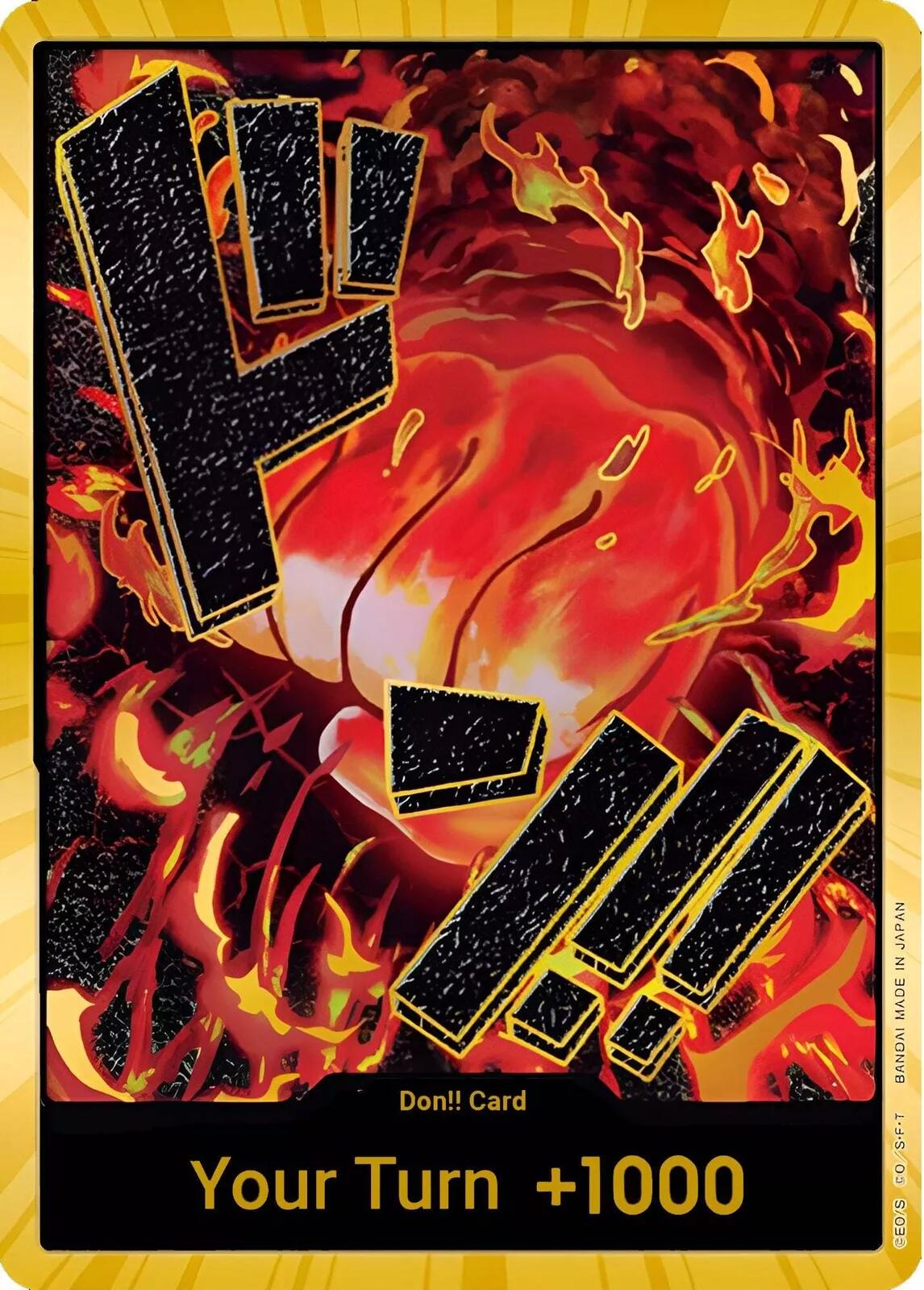 DON!! Card (Sakazuki) (Gold) - [Premium Booster -The Best-] Foil - Trinity Hobby