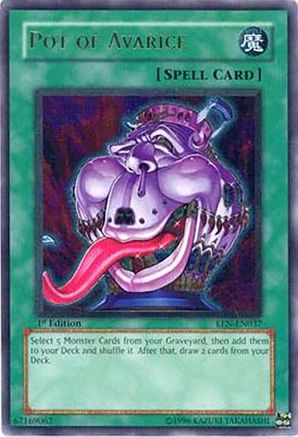 Pot of Avarice [EEN-EN037] Ultimate Rare - Trinity Hobby