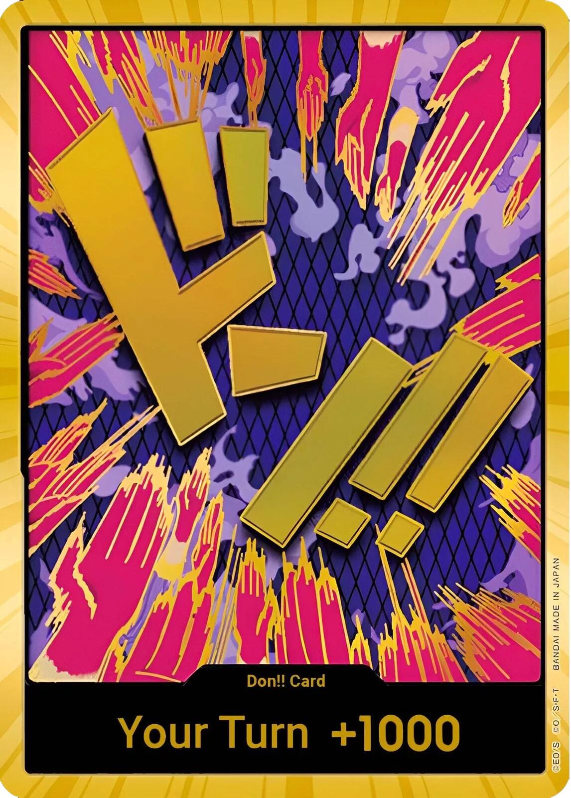 DON!! Card (Ivankov) (Gold) - [Premium Booster -The Best-] Foil - Trinity Hobby