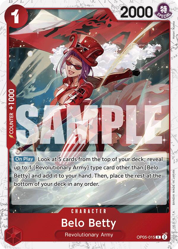 Belo Betty (Jolly Roger Foil) (OP05-015) - [Premium Booster -The Best-] Foil - Trinity Hobby