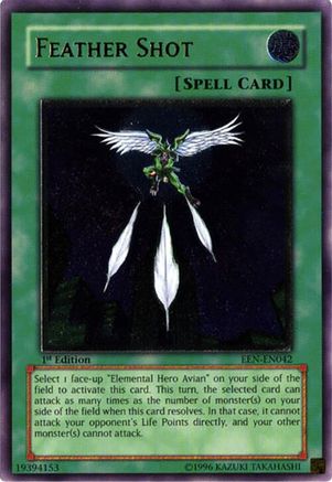 Feather Shot [EEN-EN042] Ultimate Rare - Trinity Hobby