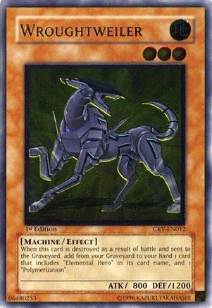 Wroughtweiler [CRV-EN012] Ultimate Rare - Trinity Hobby