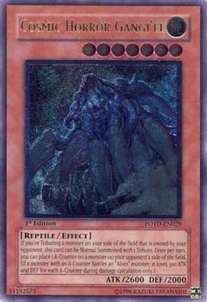 Cosmic Horror Gangi'el [POTD-EN029] Ultimate Rare - Trinity Hobby