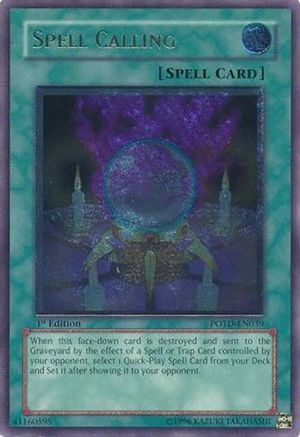 Spell Calling [POTD-EN039] Ultimate Rare - Trinity Hobby