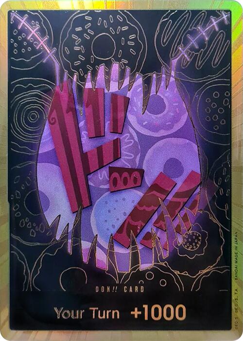 DON!! Card (Katakuri) (Gold) - [Premium Booster -The Best-] Foil - Trinity Hobby
