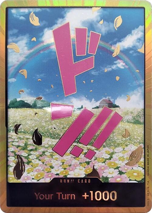 DON!! Card (Rebecca) (Gold) - [Premium Booster -The Best-] Foil - Trinity Hobby