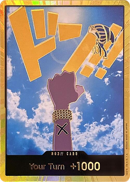 DON!! Card (Vivi) (Gold) - [Premium Booster -The Best-] Foil - Trinity Hobby