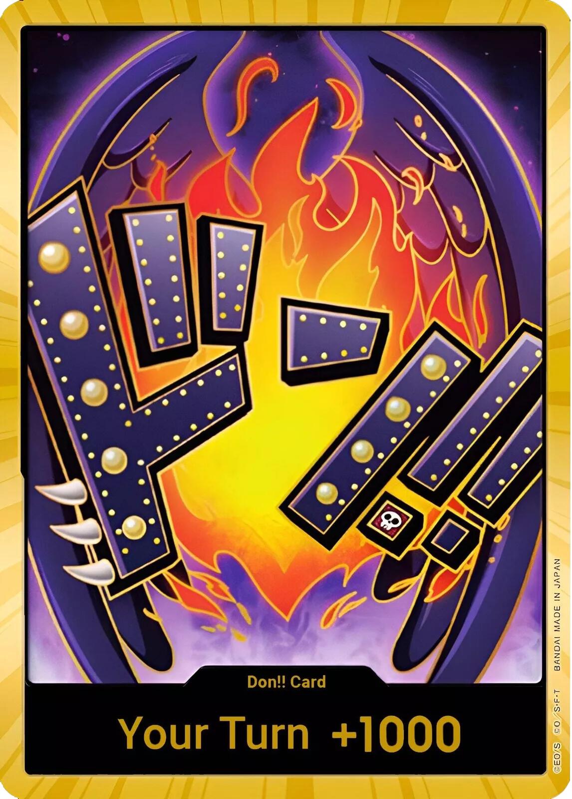 DON!! Card (King) (Gold) - [Premium Booster -The Best-] Foil - Trinity Hobby