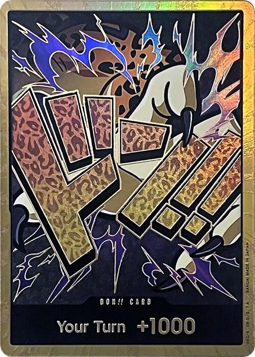 DON!! Card (Rob Lucci) (Gold) - [Premium Booster -The Best-] Foil - Trinity Hobby