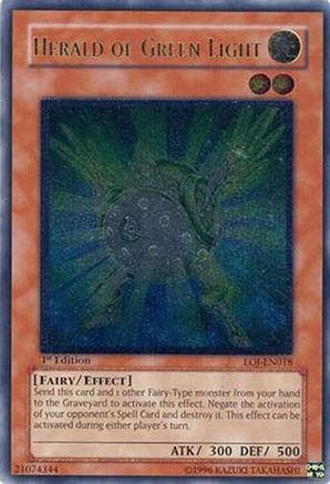 Herald of Green Light [EOJ-EN018] Ultimate Rare - Trinity Hobby