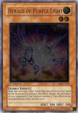 Herald of Purple Light [EOJ-EN019] Ultimate Rare - Trinity Hobby