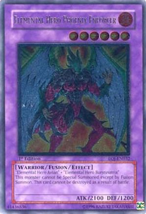Elemental Hero Phoenix Enforcer [EOJ-EN032] Ultimate Rare - Trinity Hobby
