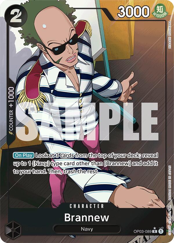 Brannew (Full Art) (OP03-089) - [Premium Booster -The Best-] Foil - Trinity Hobby