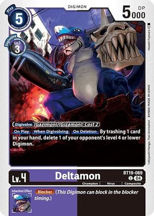 Deltamon [BT19-069] [Release Special Booster Ver.2.0] - Trinity Hobby