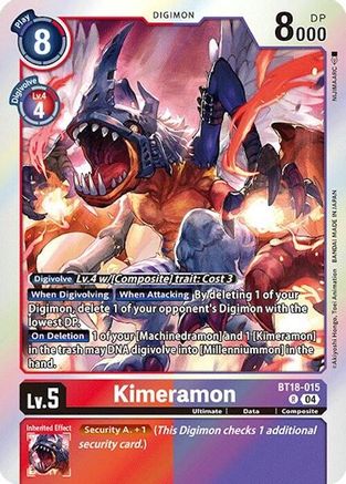 Kimeramon [BT18-015] [Release Special Booster Ver.2.0] - Trinity Hobby