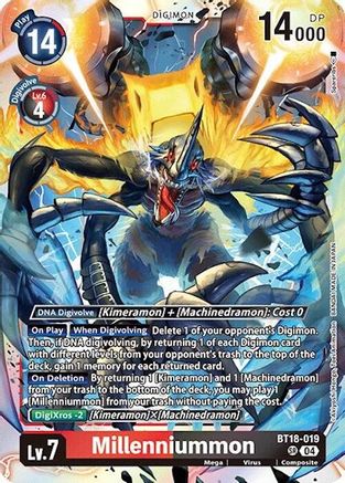 Millenniummon [BT18-019] [Release Special Booster Ver.2.0] - Trinity Hobby