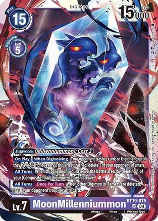 MoonMillenniummon [BT19-075] [Release Special Booster Ver.2.0] - Trinity Hobby