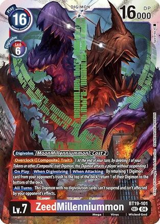 ZeedMillenniummon [BT19-101] [Release Special Booster Ver.2.5] - Trinity Hobby