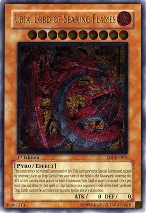 Uria, Lord of Searing Flames (UTR) [SOI-EN001] Ultimate Rare - Trinity Hobby