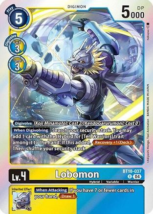 Lobomon [BT18-037] [Release Special Booster Ver.2.0] - Trinity Hobby