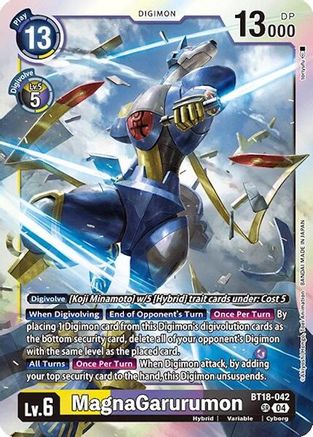 MagnaGarurumon [BT18-042] [Release Special Booster Ver.2.0] - Trinity Hobby
