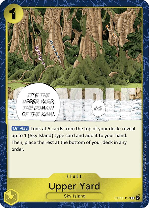 Upper Yard (Jolly Roger Foil) (OP05-117) - [Premium Booster -The Best-] Foil - Trinity Hobby