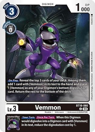 Vemmon [BT18-060] [Release Special Booster Ver.2.0] - Trinity Hobby