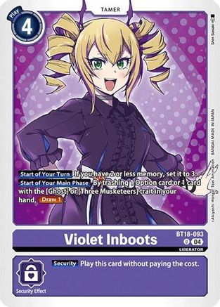 Violet Inboots [BT18-093] [Release Special Booster Ver.2.0] - Trinity Hobby