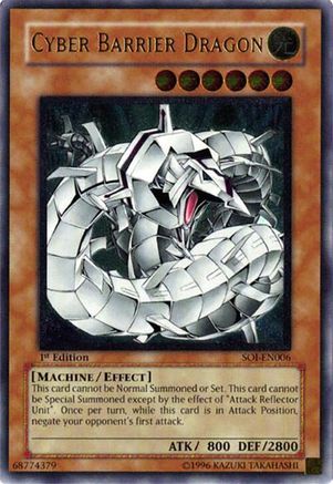 Cyber Barrier Dragon (UTR) [SOI-EN006] Ultimate Rare - Trinity Hobby