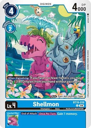 Shellmon [BT19-019] [Release Special Booster Ver.2.0] - Trinity Hobby