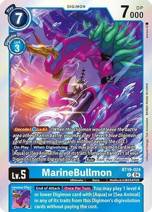 MarineBullmon [BT19-024] [Release Special Booster Ver.2.0] - Trinity Hobby