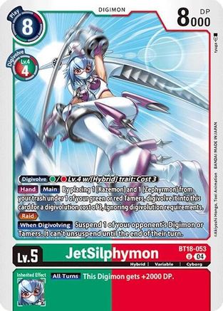 JetSilphymon [BT18-053] [Release Special Booster Ver.2.0] - Trinity Hobby