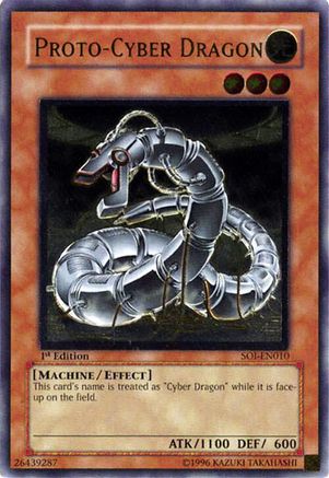Proto-Cyber Dragon (UTR) [SOI-EN010] Ultimate Rare - Trinity Hobby