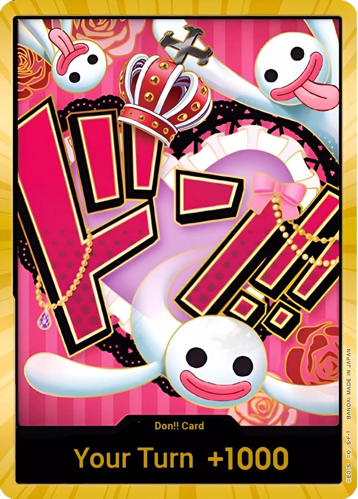 DON!! Card (Perona) (Gold) - [Premium Booster -The Best-] Foil - Trinity Hobby