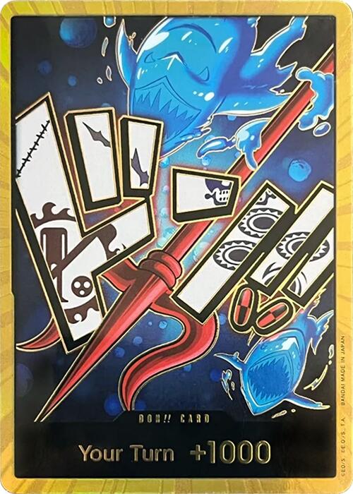 DON!! Card (Hody Jones) (Gold) - [Premium Booster -The Best-] Foil - Trinity Hobby