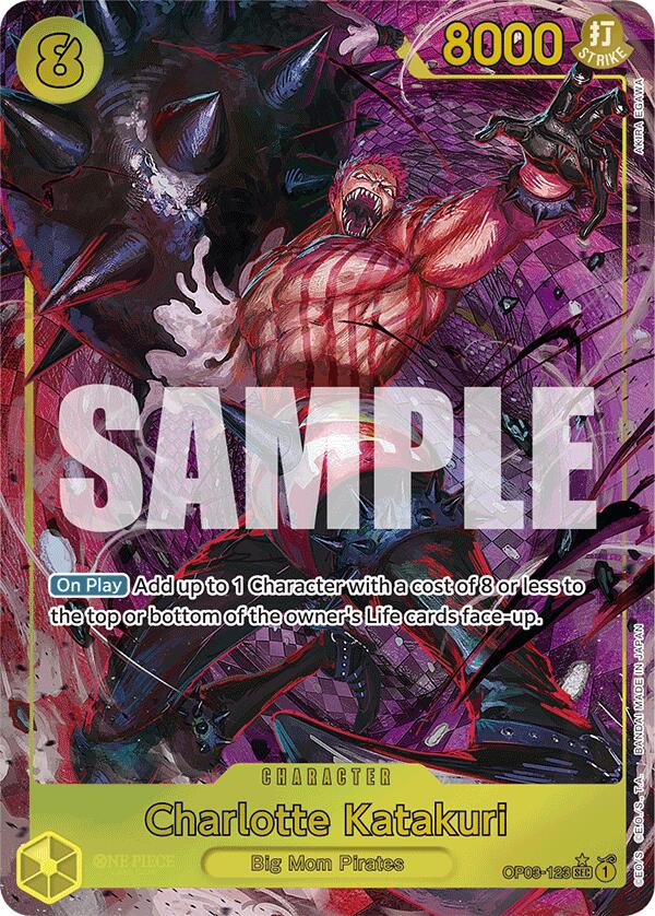 Charlotte Katakuri (Alternate Art) (OP03-123) - [Premium Booster -The Best-] Foil - Trinity Hobby