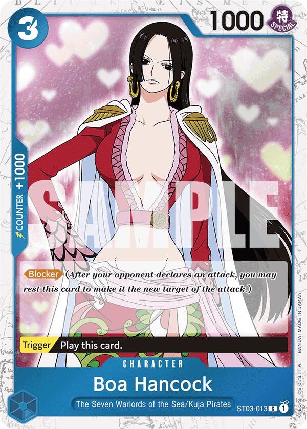 Boa Hancock (ST03-013) (Jolly Roger Foil) (ST03-013) - [Premium Booster -The Best-] Foil - Trinity Hobby