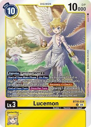 Lucemon [BT18-034] [Release Special Booster Ver.2.0] - Trinity Hobby
