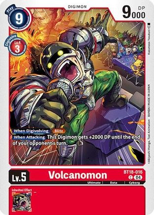 Volcanomon [BT18-016] [Release Special Booster Ver.2.0] - Trinity Hobby
