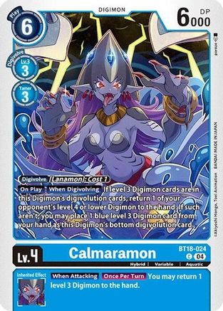 Calmaramon [BT18-024] [Release Special Booster Ver.2.0] - Trinity Hobby