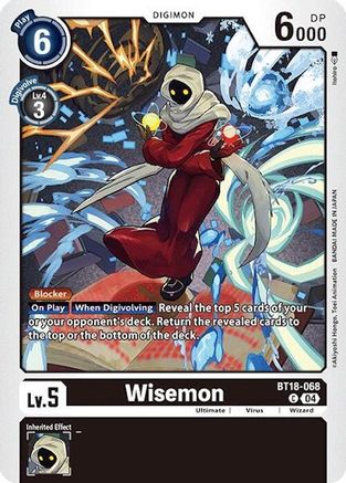 Wisemon [BT18-068] [Release Special Booster Ver.2.0] - Trinity Hobby