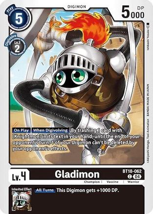 Gladimon [BT18-062] [Release Special Booster Ver.2.0] - Trinity Hobby