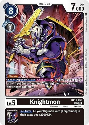 Knightmon [BT18-069] [Release Special Booster Ver.2.0] - Trinity Hobby