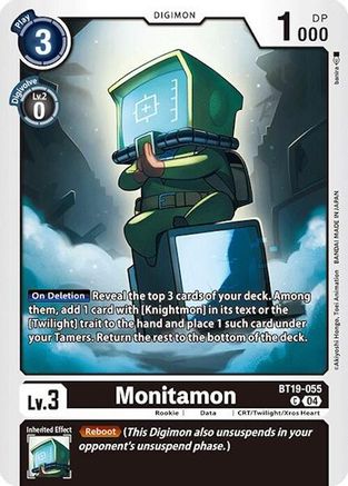 Monitamon [BT19-055] [Release Special Booster Ver.2.0] - Trinity Hobby