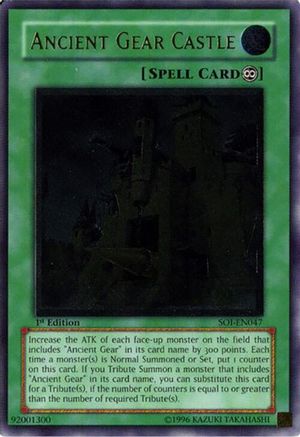 Ancient Gear Castle (UTR) [SOI-EN047] Ultimate Rare - Trinity Hobby