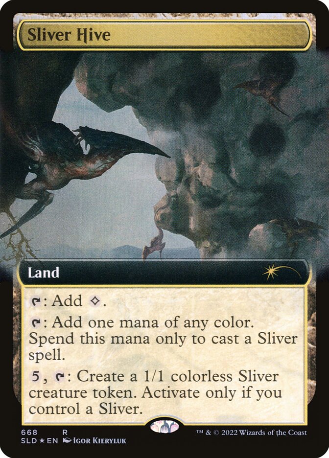 Sliver Hive (Extended Art) [Secret Lair Drop Promos] - Trinity Hobby