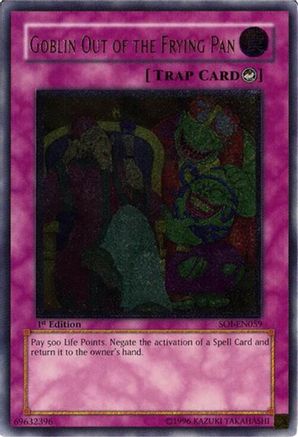 Goblin Out of the Frying Pan (UTR) [SOI-EN059] Ultimate Rare - Trinity Hobby