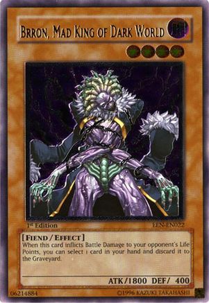 Brron, Mad King of Dark World [EEN-EN022] Ultimate Rare - Trinity Hobby